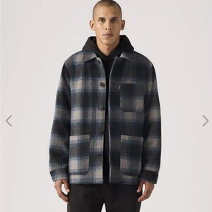 NWT LEVIS WOOL BLEND CHORE JACKET